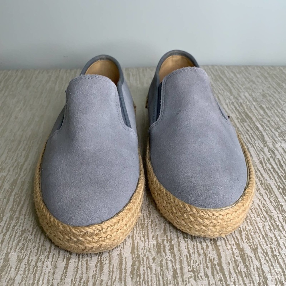 PENGUIN MEN’S BLUE SUEDE ESPADRILLES SIZE 8.5 - Picture 3 of 9